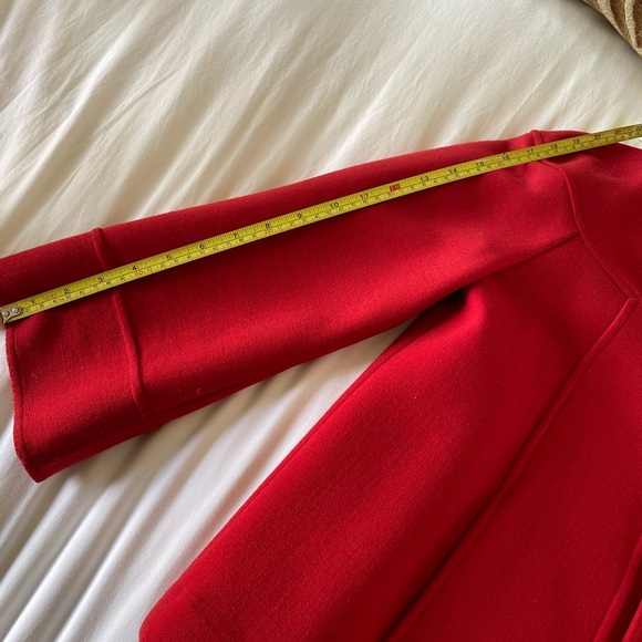 Lafayette 148 Red wool Swing Jacket - Picture 12 of 12